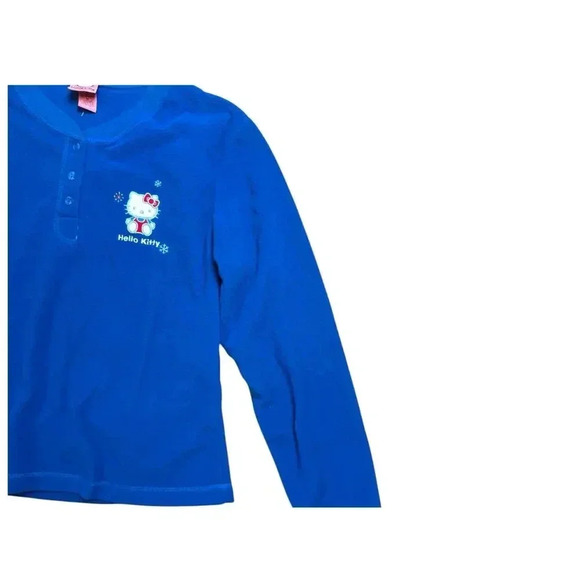 Sanrio Hello Kitty Teen Women's‎ Sweatshirt Blue Medium Warm;Thinner for Comfort - Picture 7 of 11